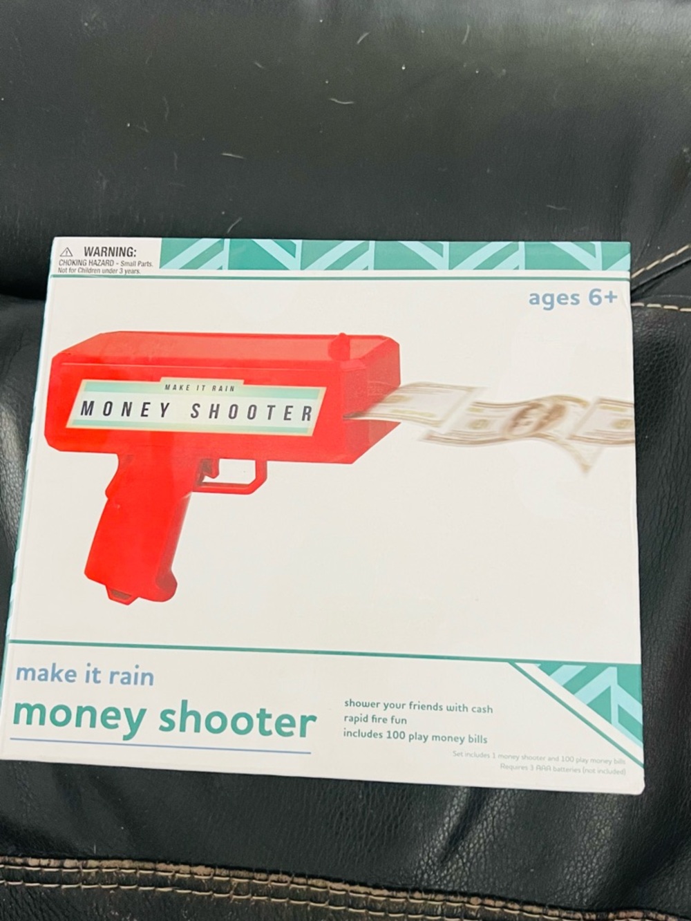 Make It Rain Money Shooter - Red (NWOT)
